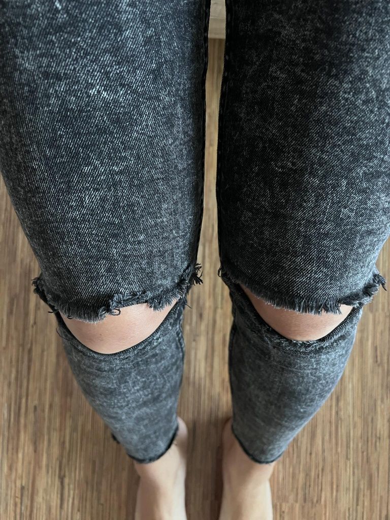 Spodnie jeansy damskie skinny H&M rozmiar s