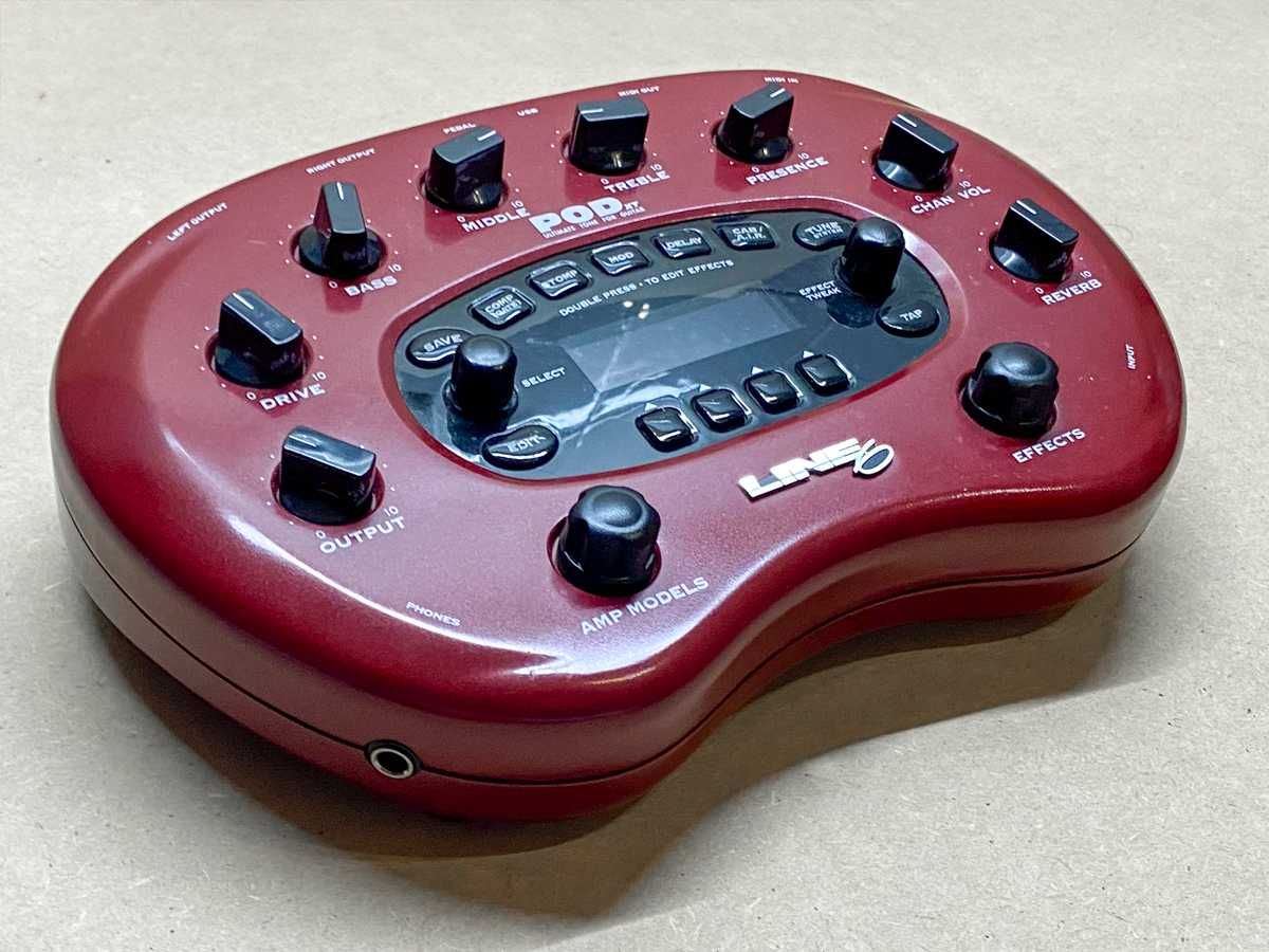 Line 6 POD XT  processador guitarra