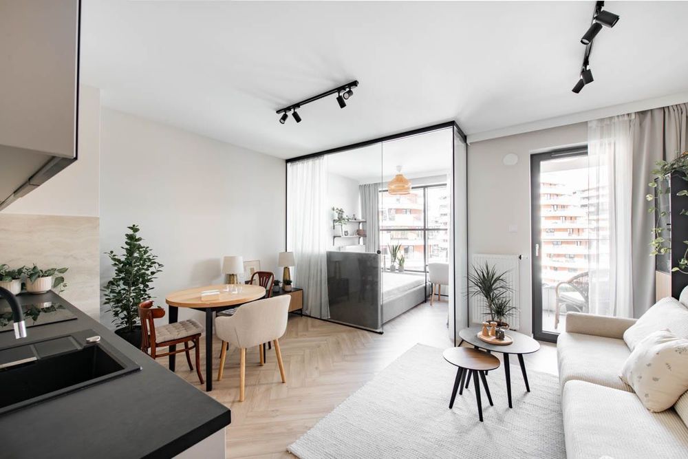 Wiślane Tarasy 2.0, wysoki standard, 2 pokoje, wykończone, balkon