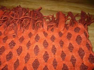 Шарф Снуд терракотовый