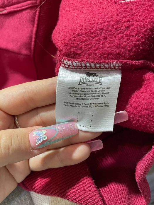 Жіноча олімпійка Lonsdale на лампасах