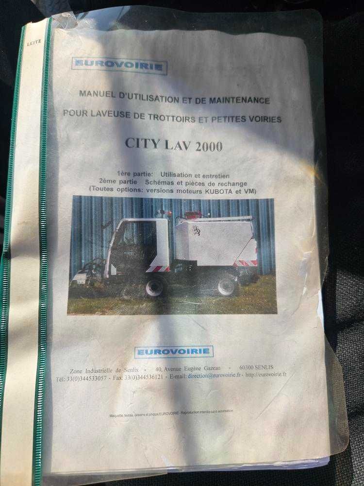 Myjka polewaczka drogowa chodnikowa BUCHER MULTICAR cysterna