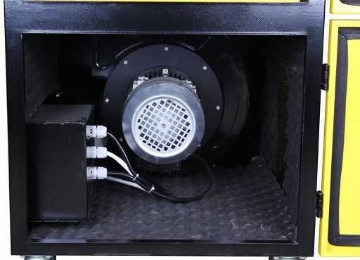 Odciąg do spawarek Moc ssąca: 2000 m3/h Powystawowy