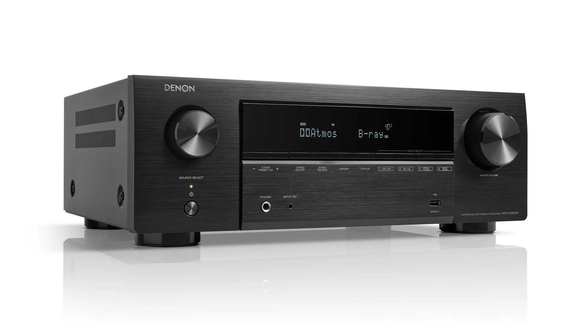 Denon AVR-X1800H - amplituner wielokanałowy | Audiopolis Warszawa