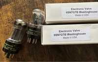 Dwie lampy NOS  6sn7 GTB Westinghouse