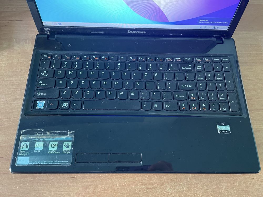 Laptop lenovo G585