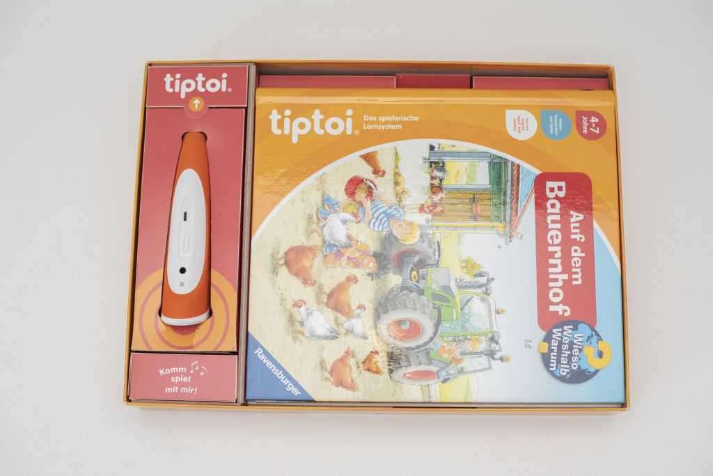 9153d. Ravensburger TIPTOI STARTER-SET język niemiecki