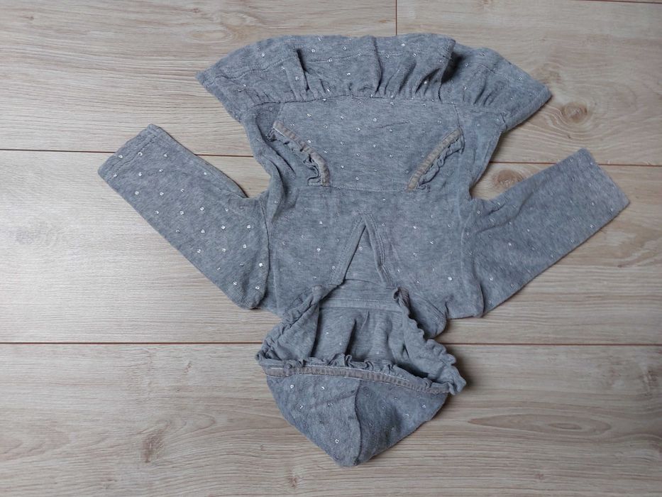 sukienka niemowlęca z kapturem ok 62