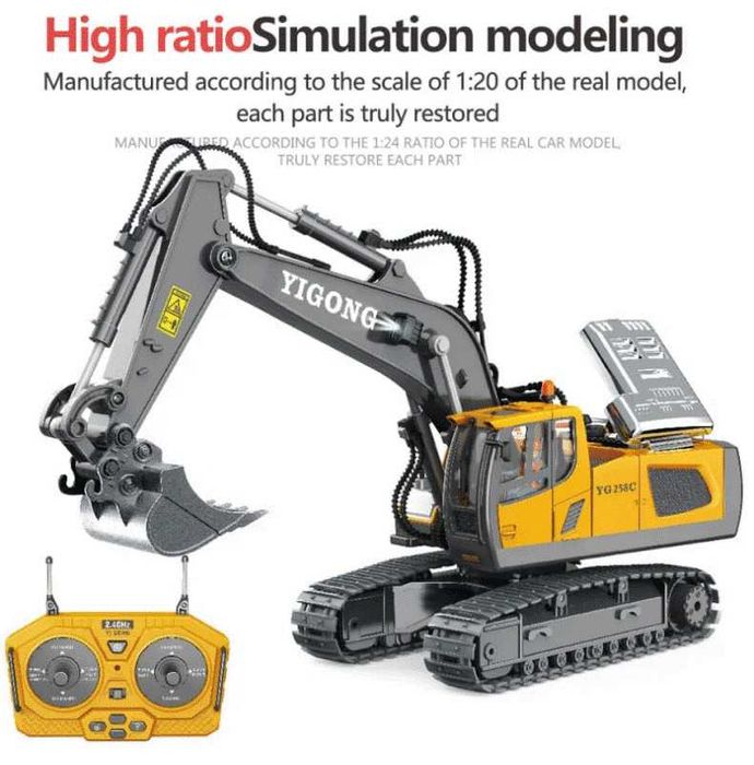 Екскаватор на радіокеруванні Yigong / экскаватор на радиоуправлении