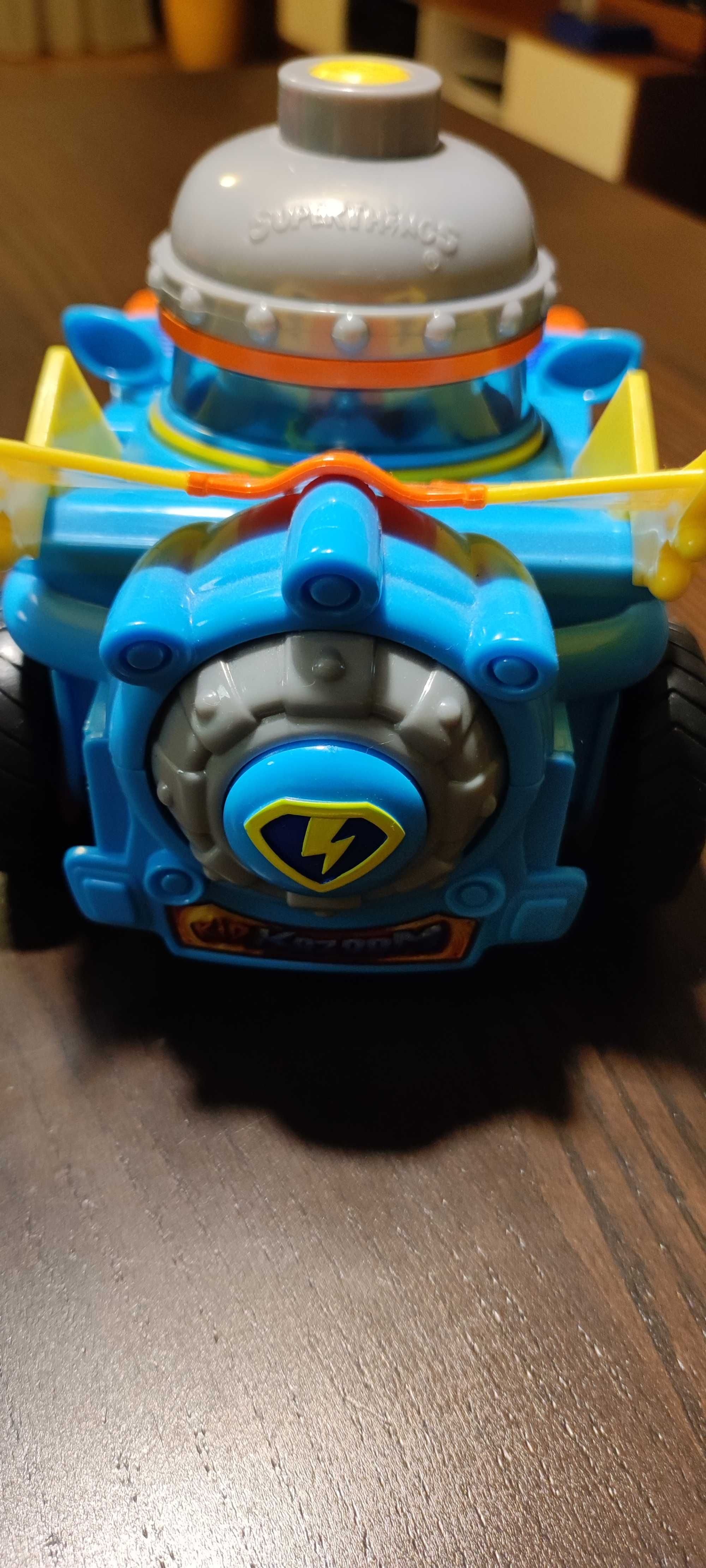 Super Things SZPIEGOWSKI POJAZD Kazoom Racer + Kid Kazoom