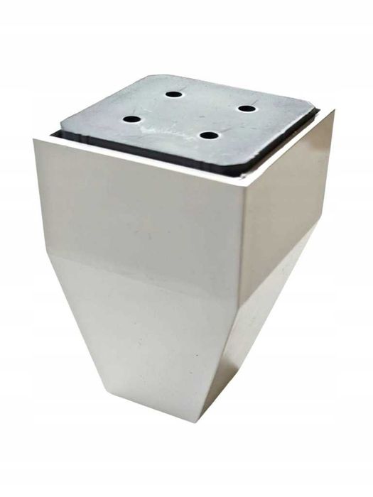 Zestaw białych nóżek do mebli 4 szt A-010