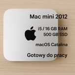 Mac mini 2012 i5 / 16 GB RAM / 500 GB SSD – macOS Catalina