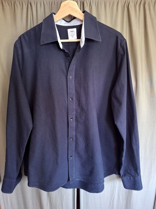 Camisa Homem Azul Marinho