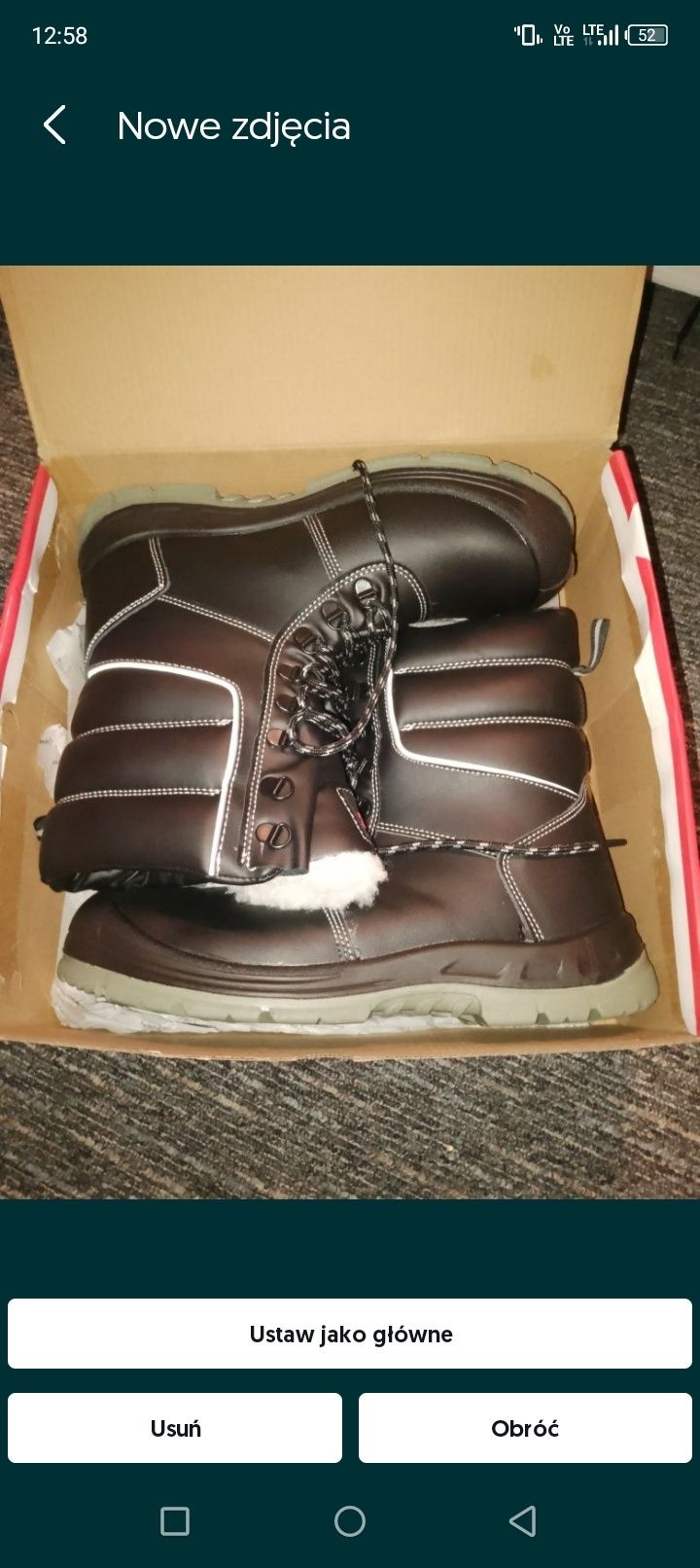 Nowe buty robocze zimowe Reis nr 44 nowe sprzedam !