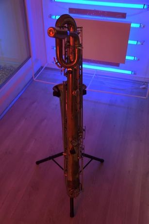 Saxofone barítono Musica Styer, by Amati.