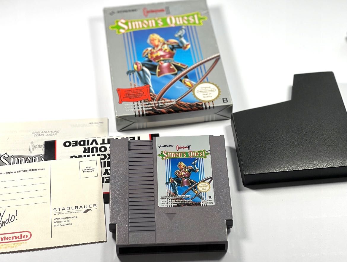 Castlevania II Simons Quest Nintendo NES