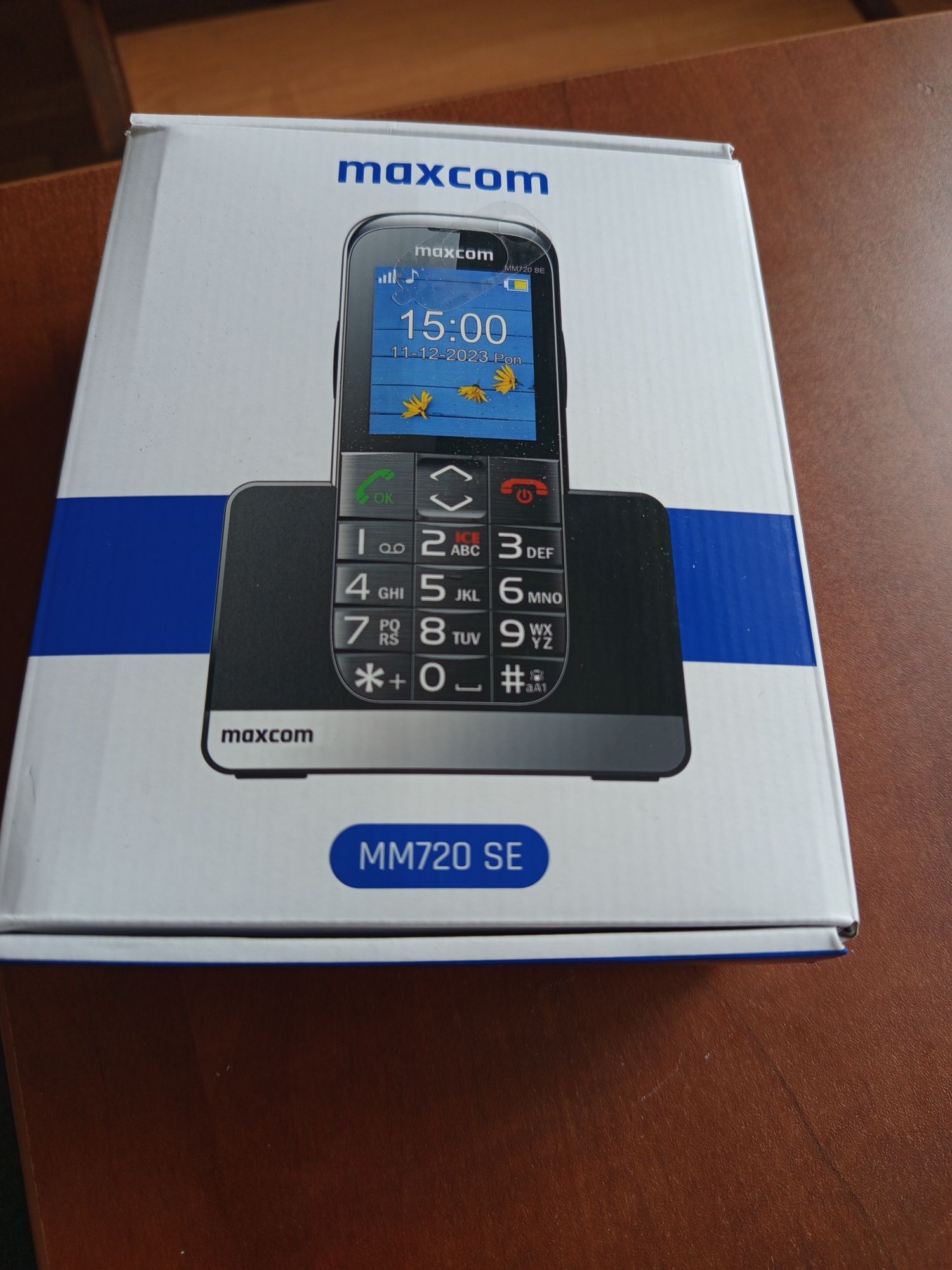 Telefon dla seniora Maxcom MM720 SE