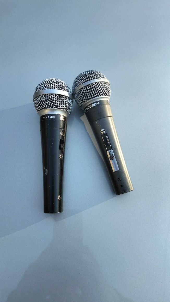 Mikrofony dwie sztuki