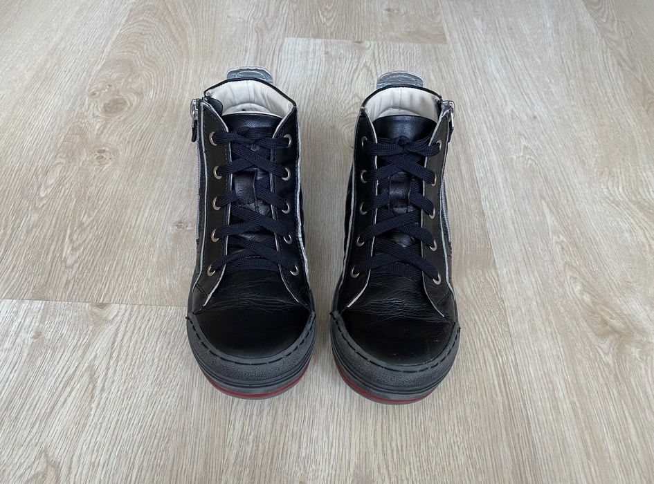 Шкіряні черевики для дівчинки Memory, р.33 (21 см.)