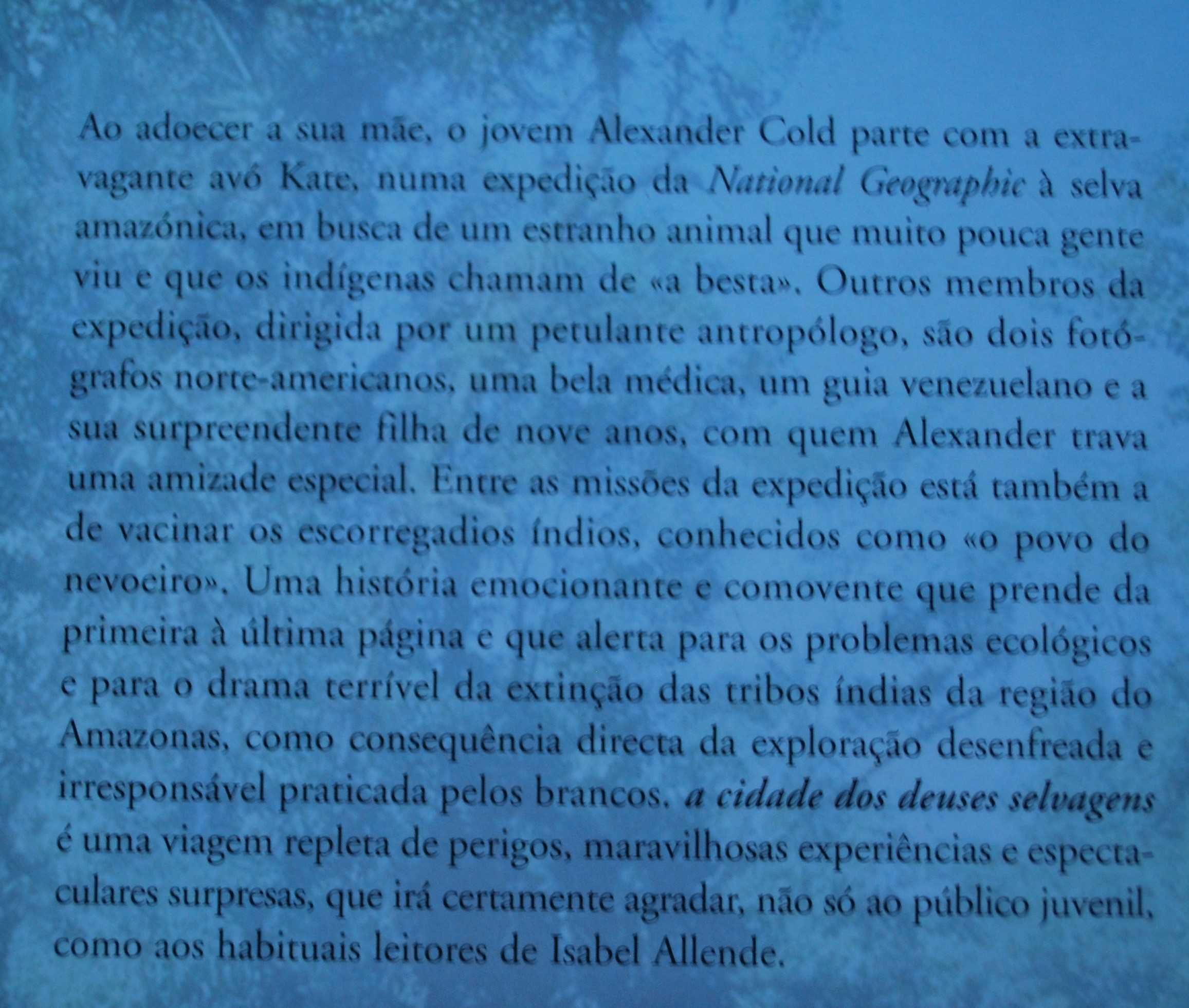 A Cidade dos Deuses Selvagens de Isabel Allende