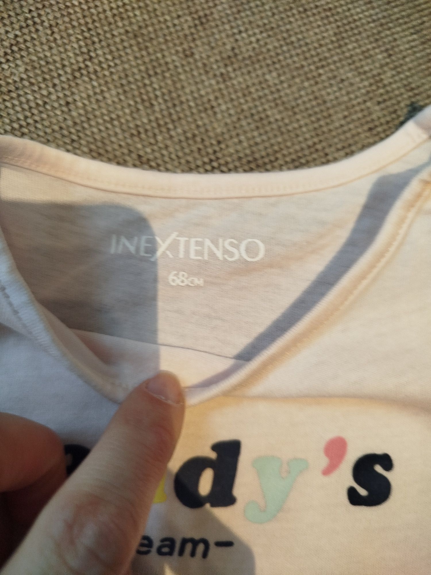 T-shirt "Daddy's Team" In Extenso