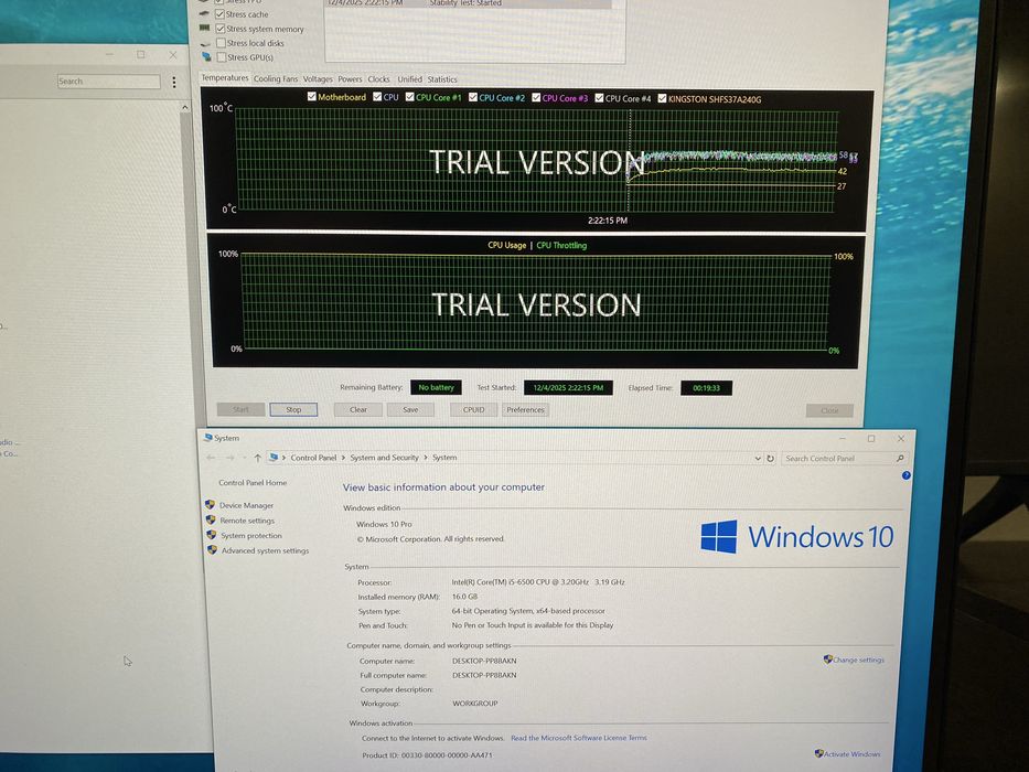 ПК Acer Aspire / i5-6500 / 16GB / SSD / HD 530