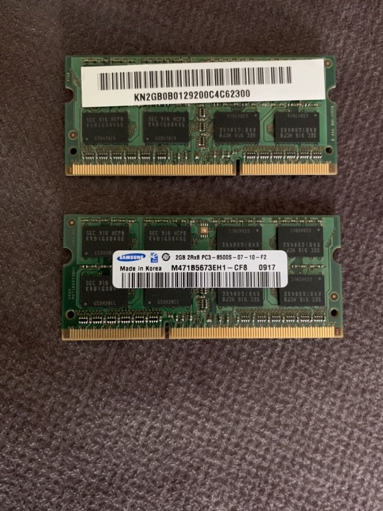 Memória para portátil 2x2GB