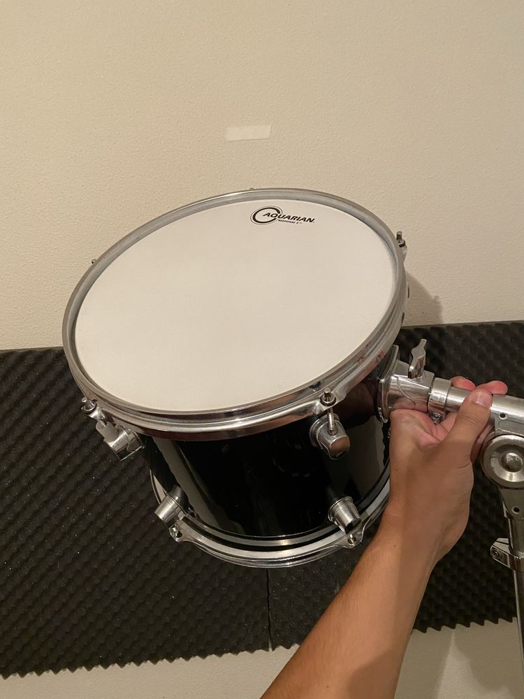 Timbalão 12” com peles Aquarian novas