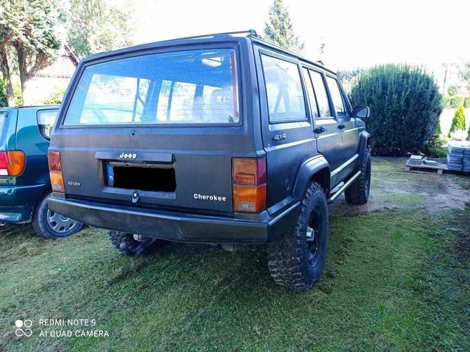 Jeep Cherokee XJ zderzak metalowy przedni tylny progi stopnie części