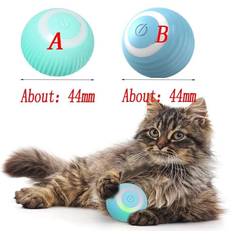 Умный, интерактивный мячик для кота