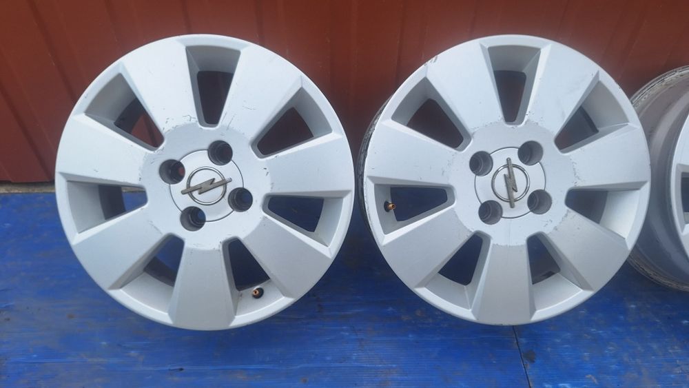 Felgi aluminiowe 15 4x100 Opel Corsa, Meriva, Astra, Combo, Fiat