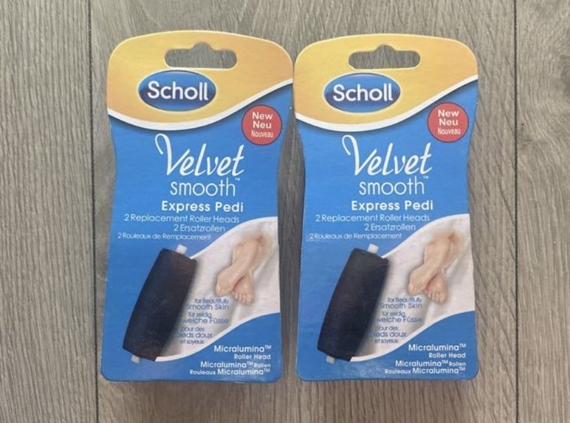 4x Nowe Rolki do Scholl Velvet Smooth