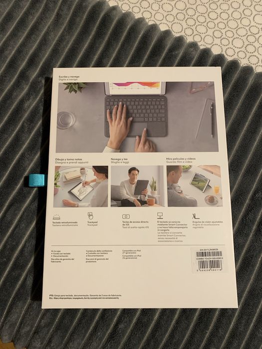 Capa com teclado para Ipad