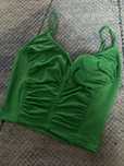 crop top na ramiaczkach