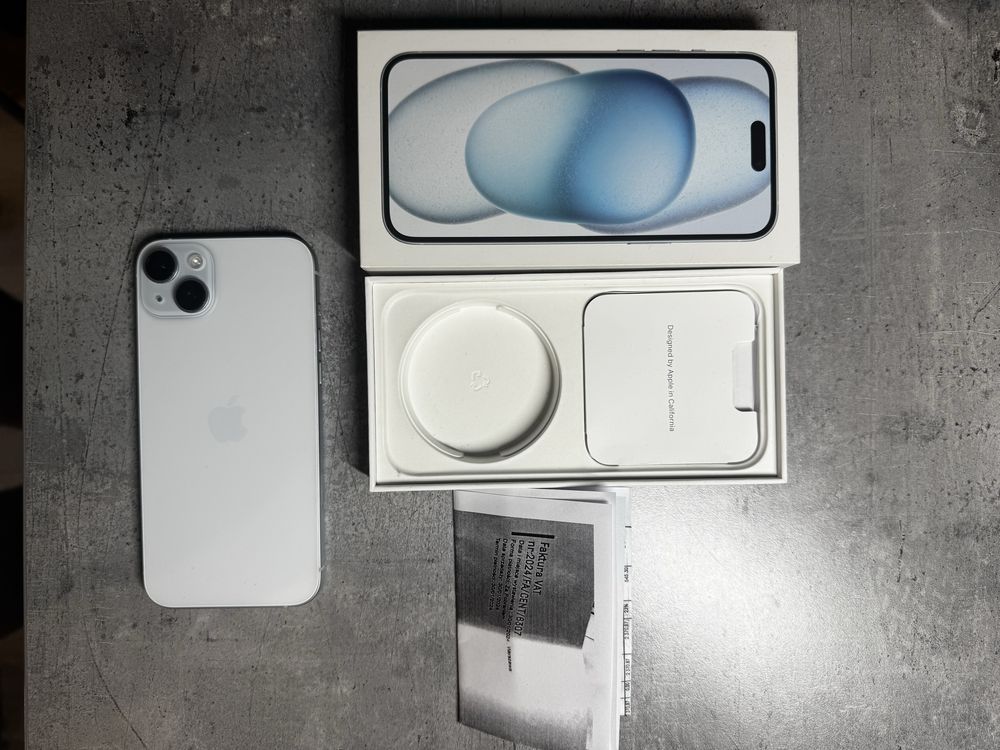 Iphone 15 Plus | niebieski | 128gb | 90% baterii |