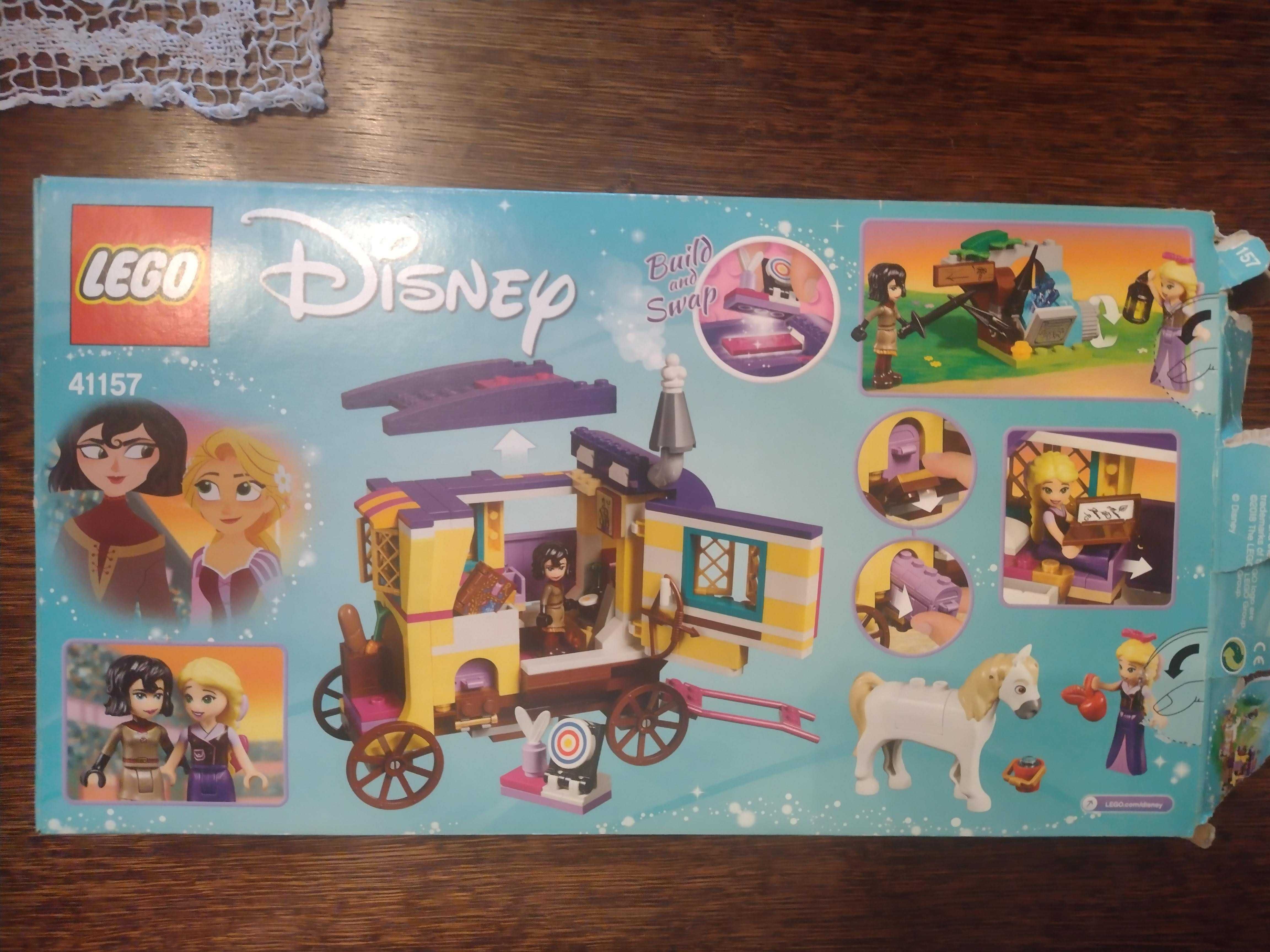 Lego Disney 41157 karawana podróżna Roszpunki