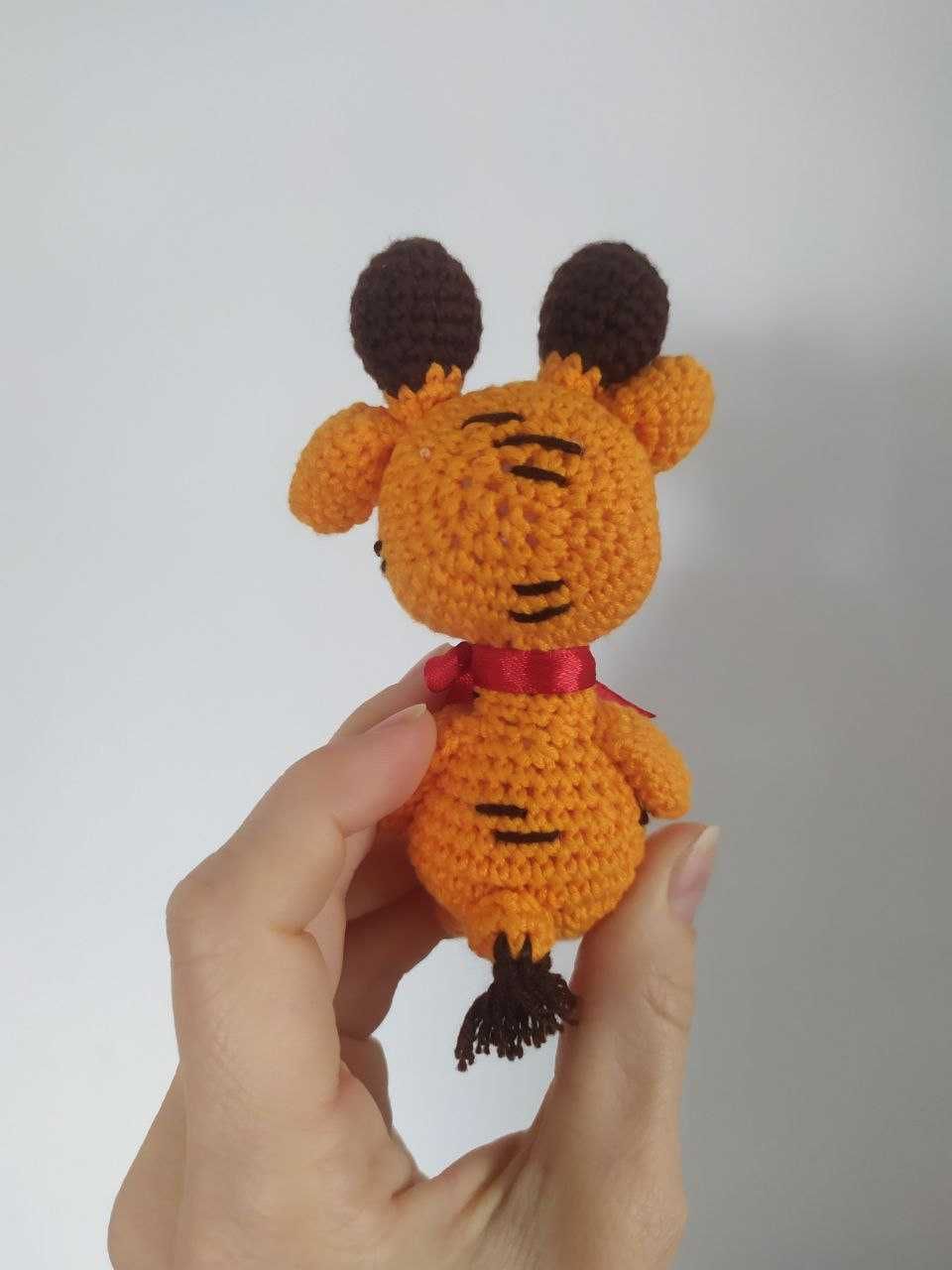 Zabawka Maskotka Żyrafa na szydelku dla dzieci Amigurumi Handmade