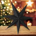 Alladin Star oryginalna gwiazda wisząca czarna srebrna glamour 60 cm