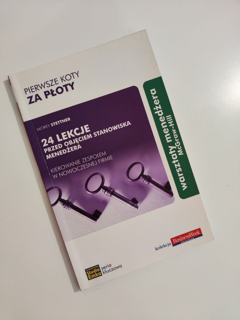 Pierwsze koty za płoty - 24 lekcje przed objęciem stanowiska menadżera