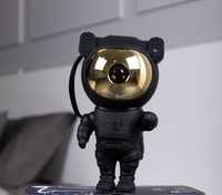 Астронавт черный Космонавт проектор звездного неба светильник ночник