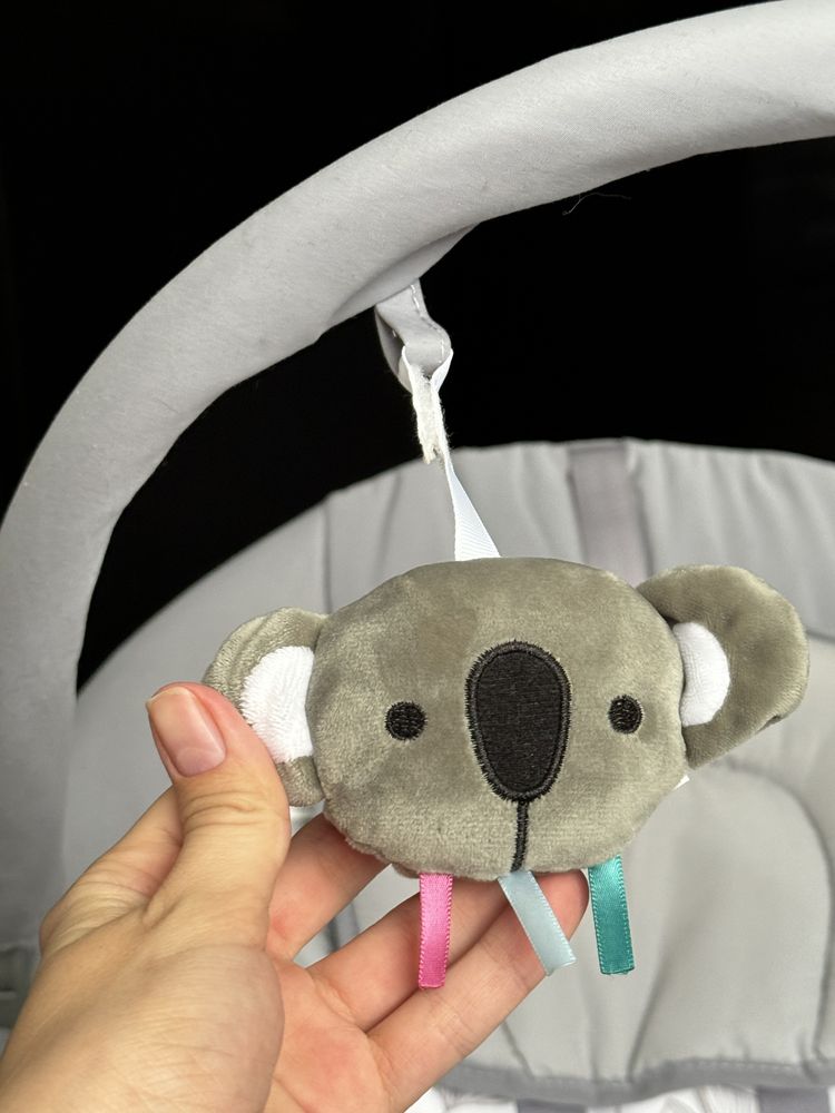 Кресло-качалка Kinderkraft LULI GREY