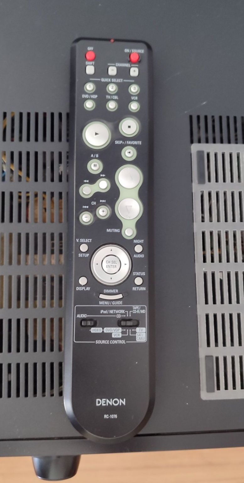 Receiver Denon + 2 Colunas Solid