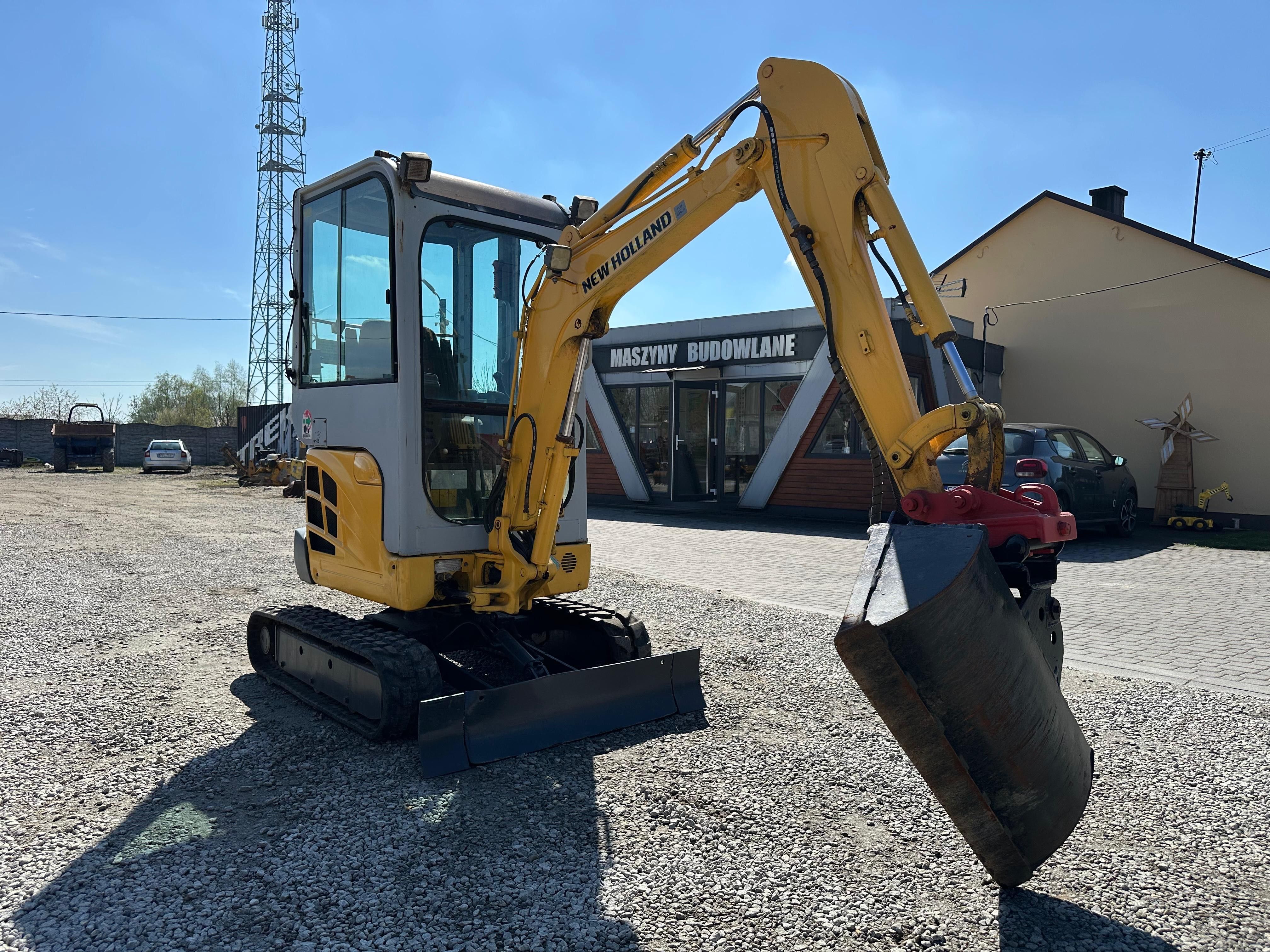 Mini koparka New Holland E18SR  z 2008r.  jak VIO 1,8t     sprowadzona