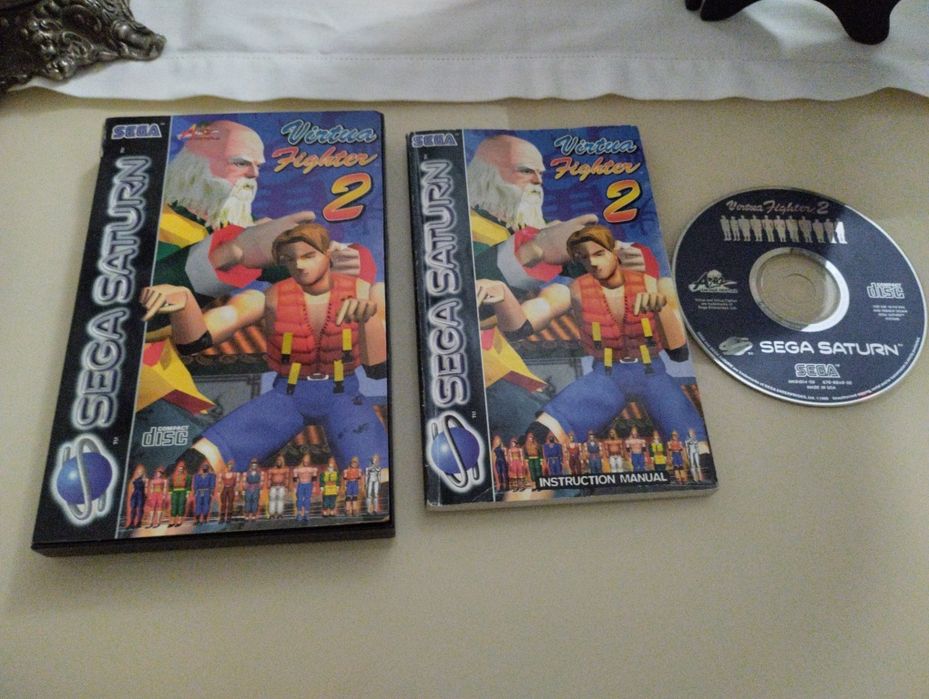 Jogo Virtua Fighter 2 sega saturn