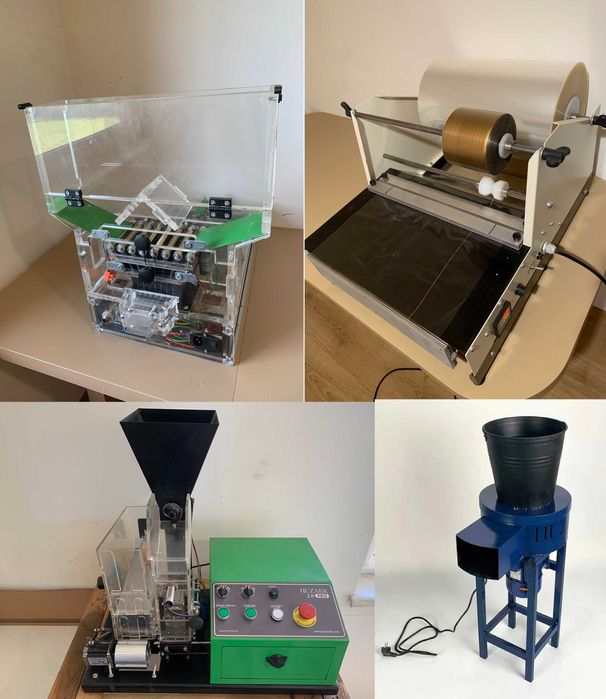 Nabijarka gilz // paczkarka // cefononiarka // rozdrabniarka - komplet