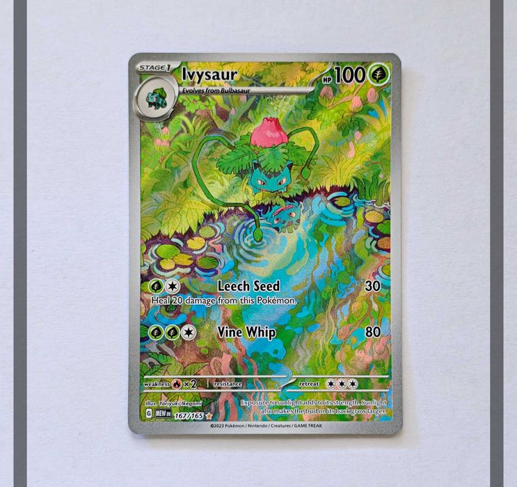 Ivysaur 167/165 MEW Pokemon ENG-NM