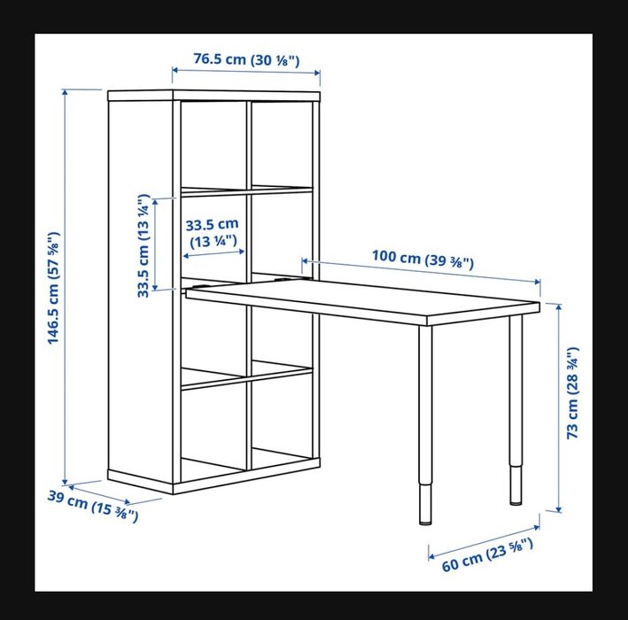 Secretária combinação Ikea