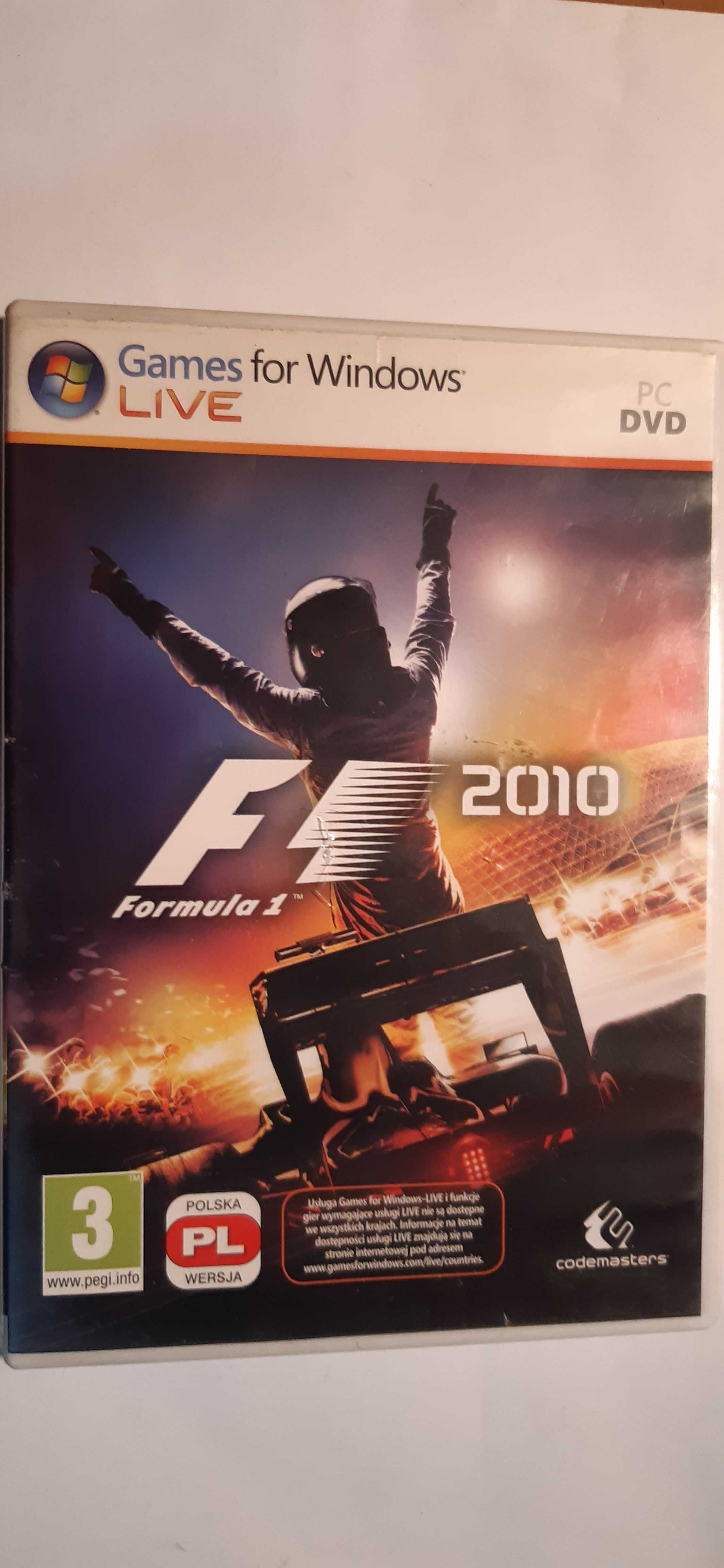 F1 2010 codemasters wersja PL, formuła 1 retro wyścigi pc