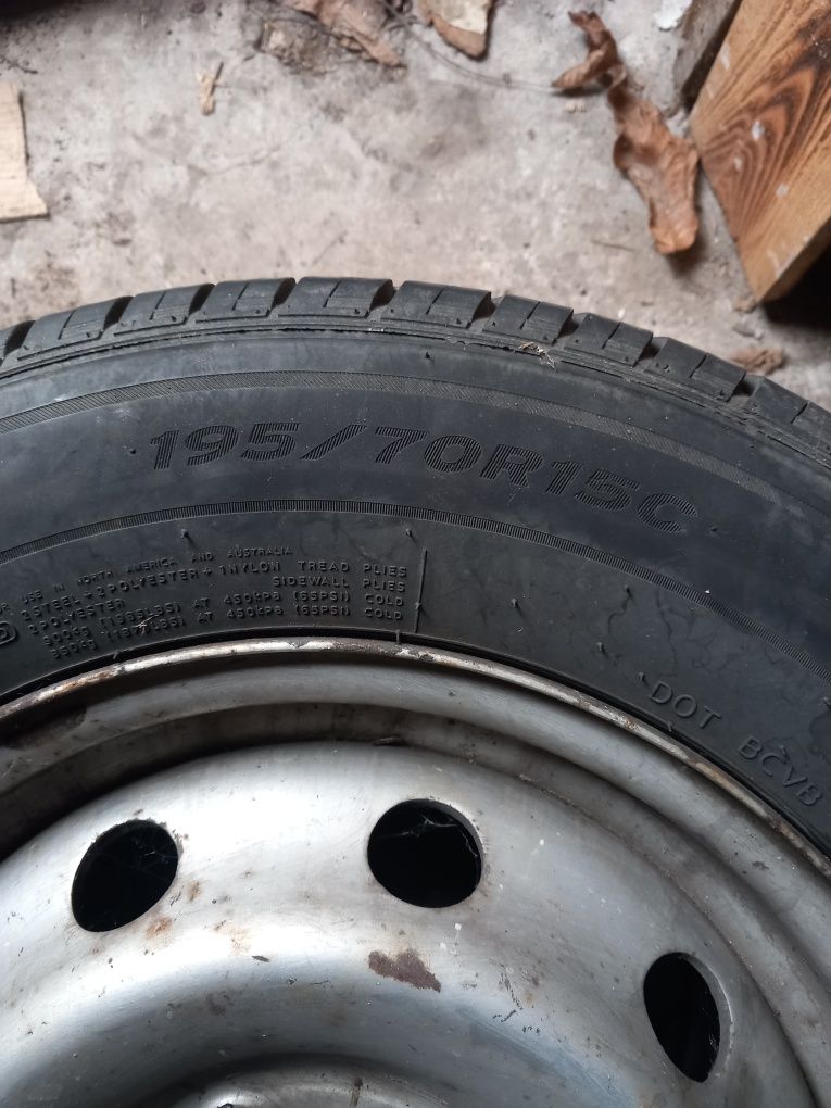 Koła ducato  opony letnie 195/70/15c 5x118