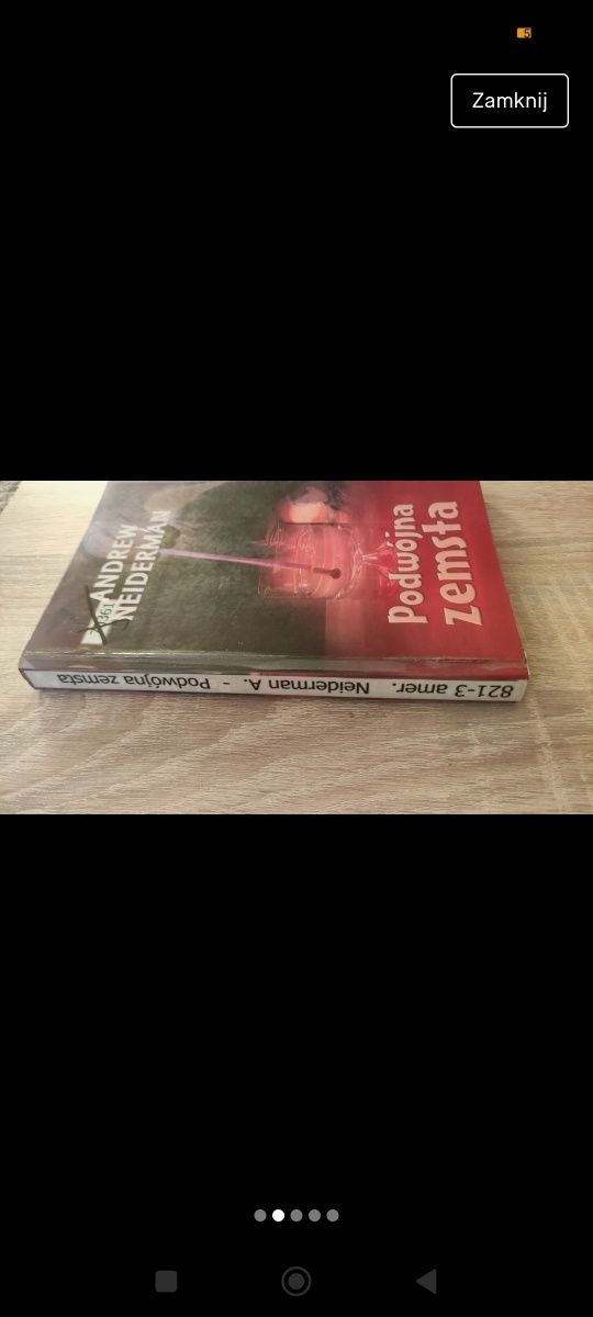 Książka thriller* Podwójna zemsta Neiderman
